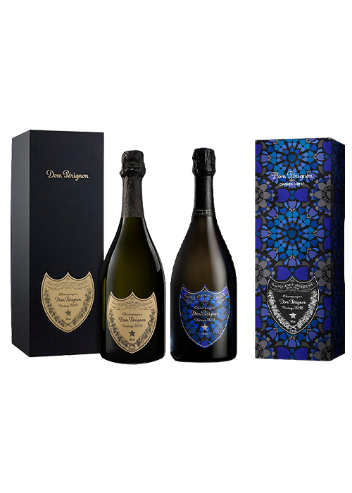 Package A: Dom Perignon 2018 (Gift Box) & Dom Perignon 2018 x Damien Hirst Limited Edition (Gift Box)