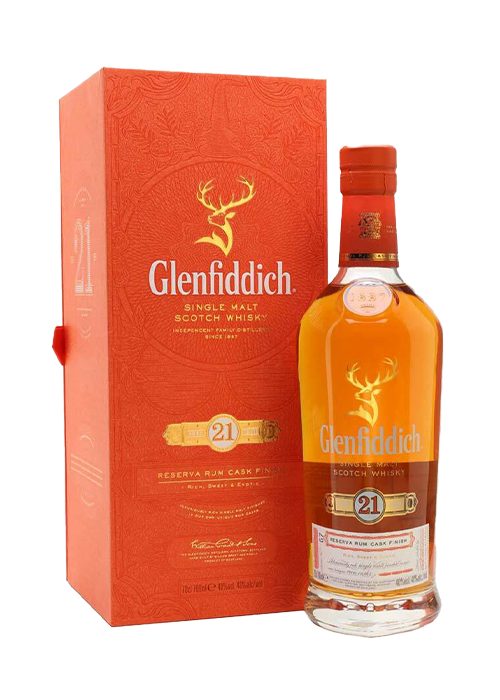 Glenfiddich 21 years old Single Malt Whisky NV