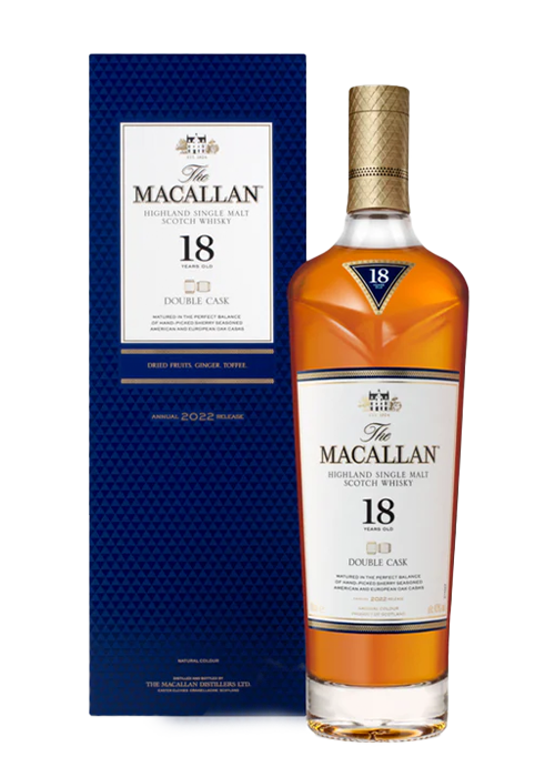 Macallan 18 years old Double Cask Whisky (Gift Box)