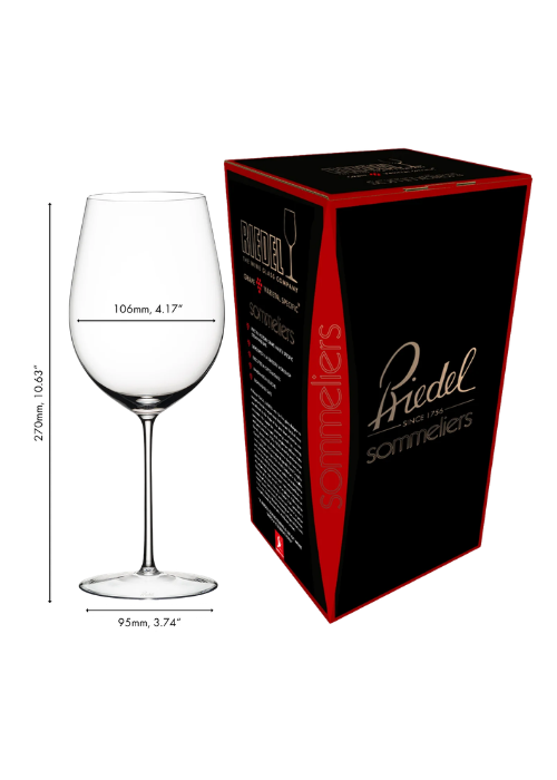 Riedel Sommeliers Bordeaux Grand Cru Glass 8oz (4400/00)