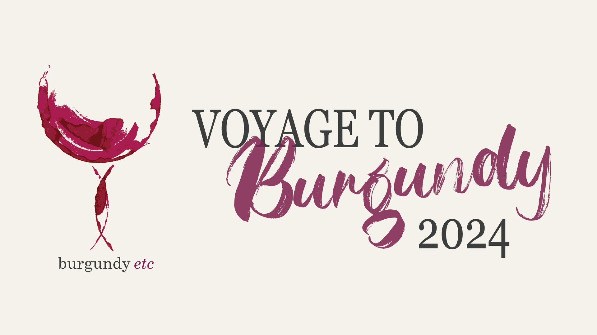 Voyage to burgundy tasting 2024
